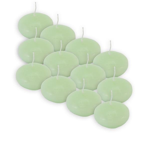 Green Floating Candles