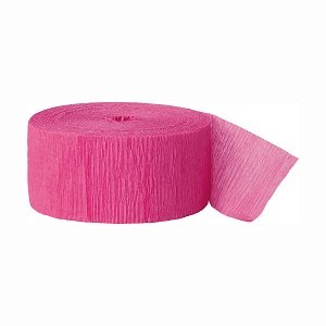 Crepe Streamers Hot Pink