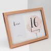 Happy 16th Birthday Rose Gold Photo Frame