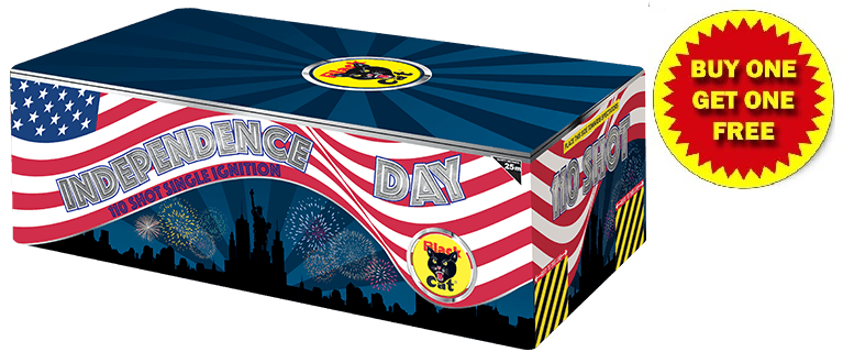 Independence Day Single Ignition Fireworks