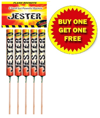Jester Rockets Fireworks