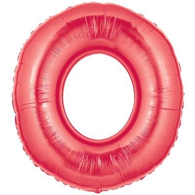 Jumbo Number 0 red