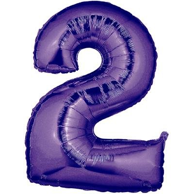 Jumbo Number 2 purple