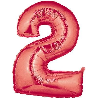 Jumbo Number 2 red