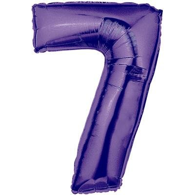 Jumbo Number 7 purple
