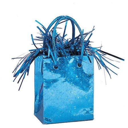 Mini Gift Bag Light Blue Balloon Weight