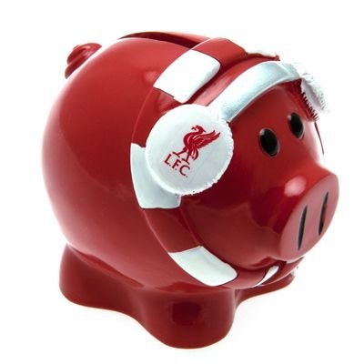 Liverpool FC Scarf Piggy Bank