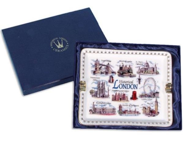 Historical London Oblong Ashtrays