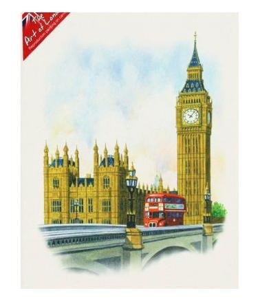 London Big Ben and the Houses of Parliament Canvas Print Picture