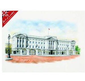 London Buckingham Palace Canvas Print Picture