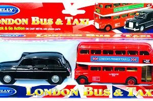 London Die Cast Model Bus & Taxi