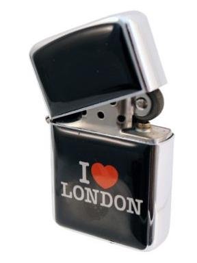 I Love London Windproof Lighters