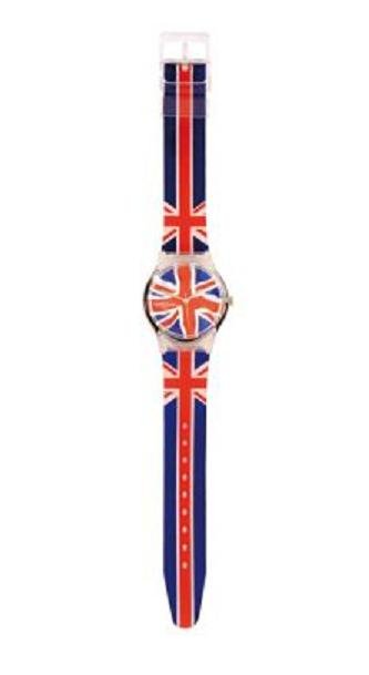 London Men Watch Plastic Union Jack