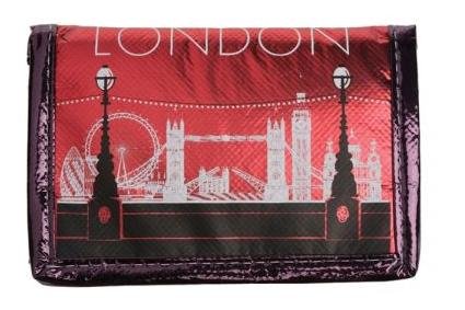 London Red Wallet
