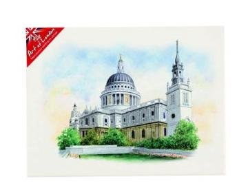 London St Paul's Cathedral Canvas Print Picture