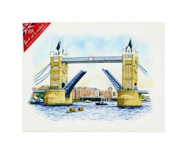 London Tower Bridge Canvas Print Picture