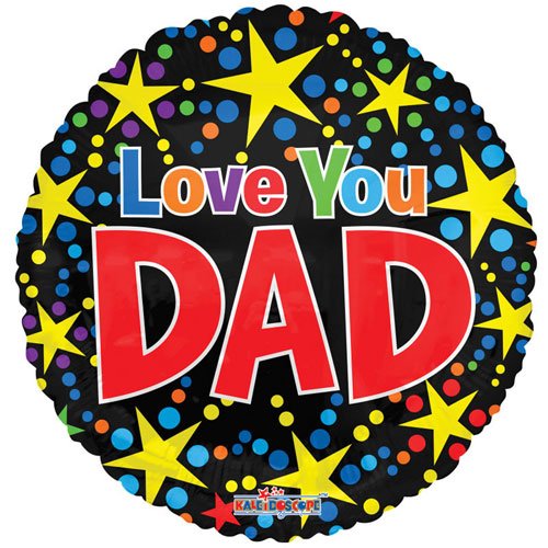 Love You Dad Foil Balloon