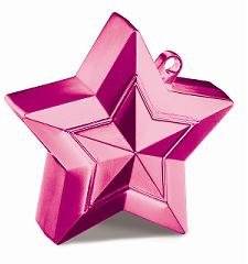 Magenta Star Shaped Weight