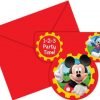Mickey Mouse Club House Invites