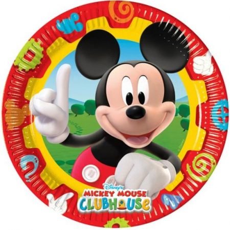 Mickey Mouse Club House Plates