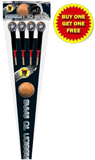 Mission to Mars Rockets Fireworks