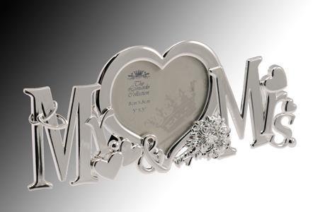Mr & Mrs Photo Frame