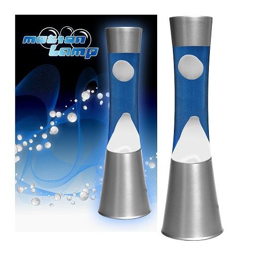 Lava Lamp White/Blue