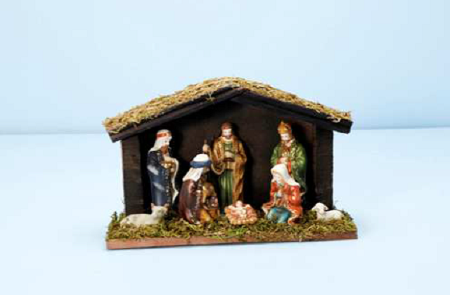 Wooden Nativity Set
