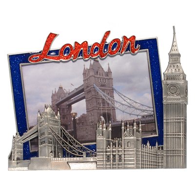 London Metal Photo Frame