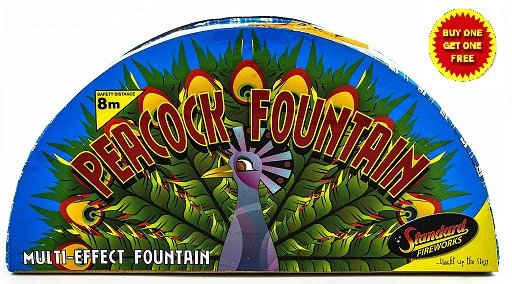 Peacock Fountain