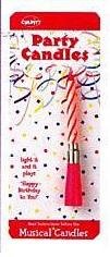 Musical Candle Pink