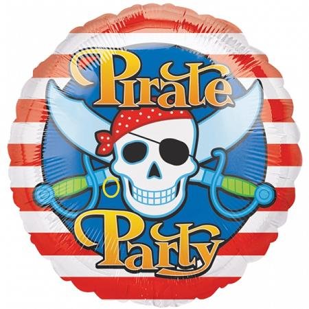 Pirate Party Foil Balloon