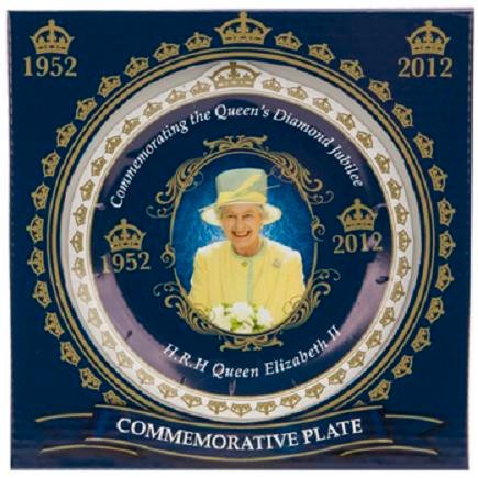 Queen's Diamond Jubilee 15.24cm Plate