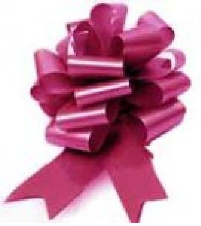 Pull Bow Burgundy 50mm