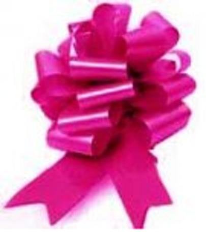 Pull Bow Dark Pink 50mm
