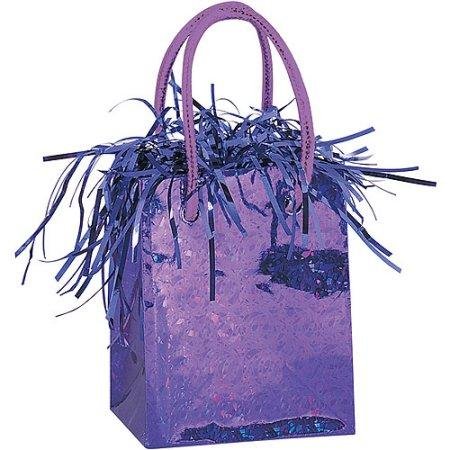 Mini Gift Bag Purple Balloon Weight