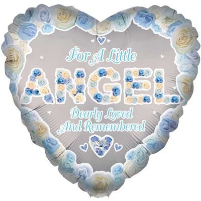 Angel Memorial Blue