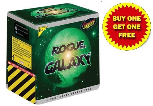 Rogue Galaxy Roman Candle Cake