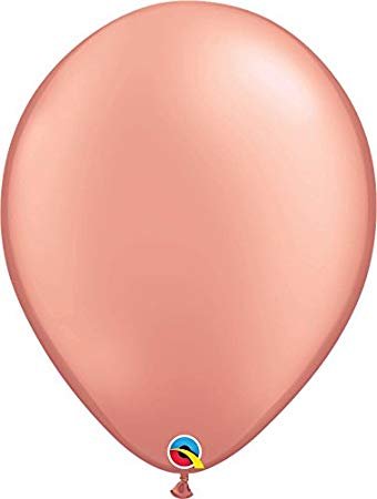 Rose Gold 5 inch Latex Balloons