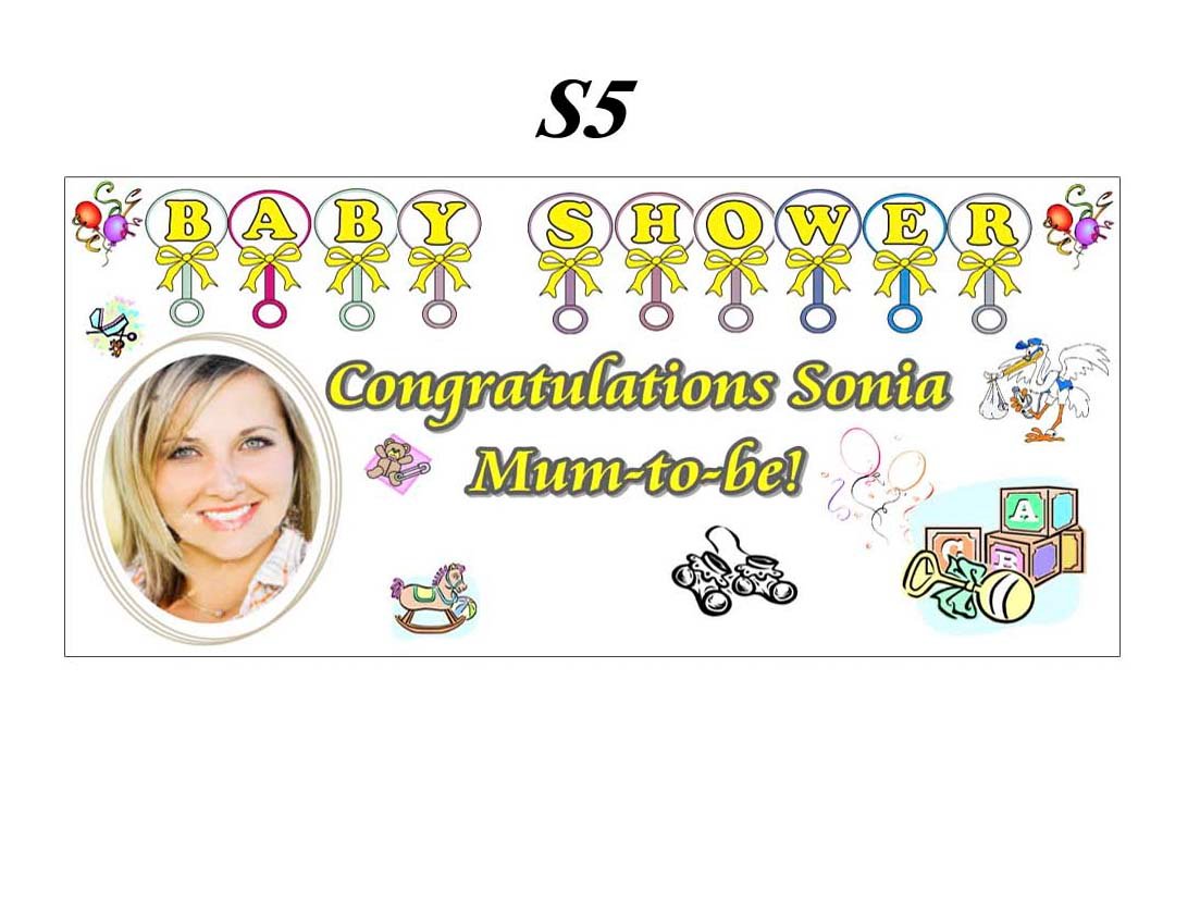 Baby Shower Banner S5