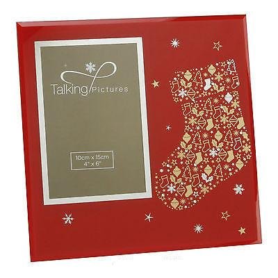 Xmas Photo Frame Red Small