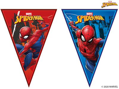 Spiderman Flag Banner