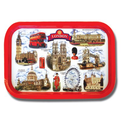 London Multi-Scene Tray