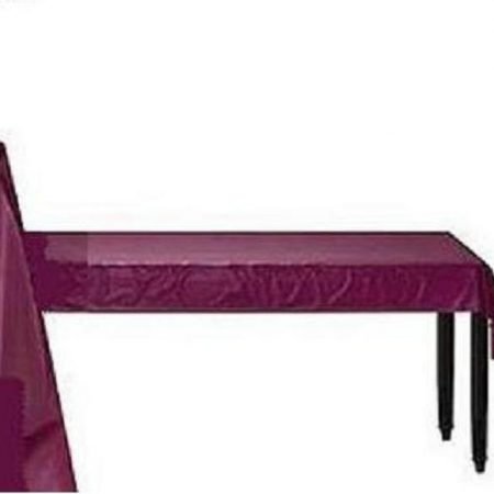 Damask Banqueting Roll Burgundy 7Metres