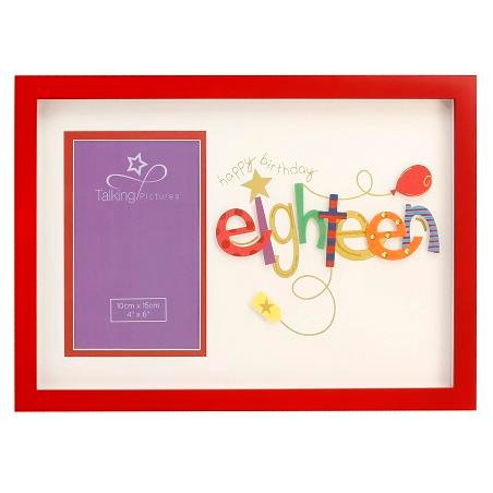 Happy 18th Birthday Photo Frame