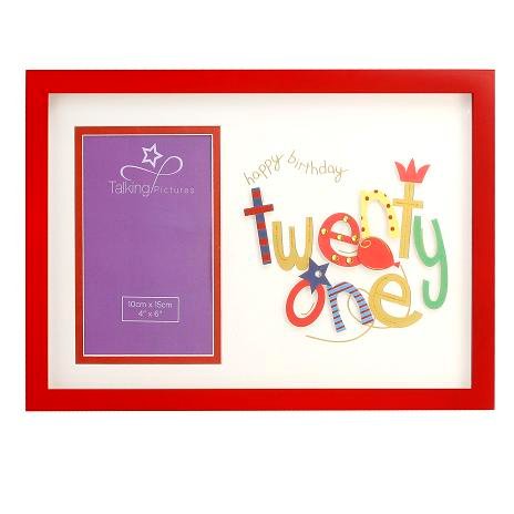Happy 21st Birthday Photo Frame