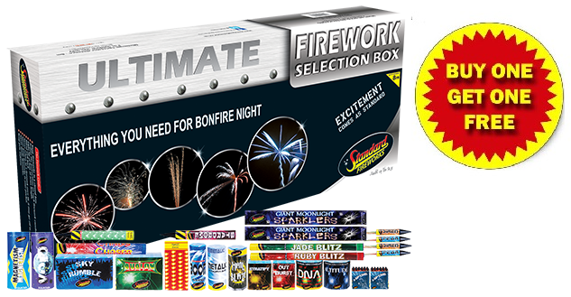 Ultimate Selection Box Fireworks (Silver)