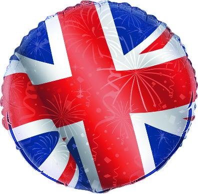 Union Jack Foil Balloon