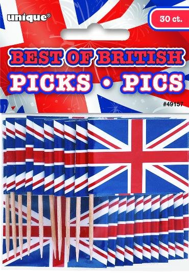 Union Jack Flag Picks