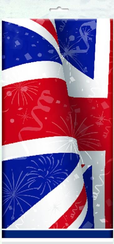 Union Jack Plastic Tablecover